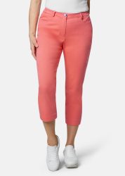 7/8-Jeanshose - pfirsich - Gr. 27 von Goldner Fashion