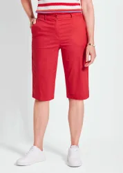Bermuda-Shorts CARLA mit Formbund - rot - Gr. 20 von Goldner Fashion
