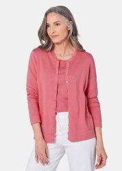 Strickset - koralle - Gr. 19 von Goldner Fashion