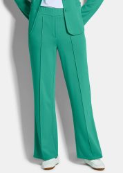 Jersey-Hose VERA mit Biesen - grün - Gr. 19 von Goldner Fashion