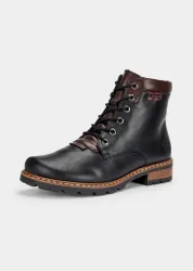 Stiefeletten mit samtigem Veloursleder - schwarz - Gr. 39 von Goldner Fashion