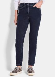 Thermohose BELLA innen angeraut - marine - Gr. 52 von Goldner Fashion