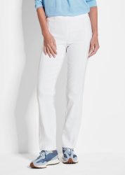 Pflegeleichte Bengalinhose CARLA - weiss - Gr. 25 von Goldner Fashion