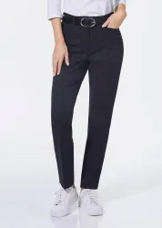Bauchweghose Adelina by Scheiter - marine - Gr. 20 von Goldner Fashion