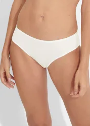 Hüftslip aus weicher Microfaser - champagner - Gr. 44 von Goldner Fashion