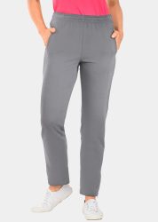 Reha-Hose mit seitlichem Reissverschluss - grau - Gr. 48 von Goldner Fashion
