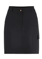 Skort aus Active-Stretch-Material - schwarz - Gr. 38 von Goldner Fashion