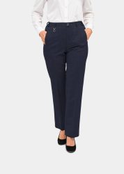 Trevira-Schurwollhose CARLA COMFORT+ - marine - Gr. 20 von Goldner Fashion