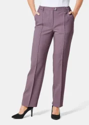 Hose Klassik-Schnitt mit SilverFresh-Ausrüstung - lila - Gr. 205 von Goldner Fashion