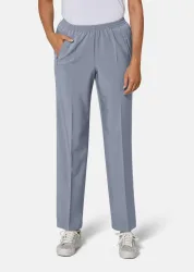 Pflegeleichte Reiseschlupfhose CARLA - grau - Gr. 24 von Goldner Fashion