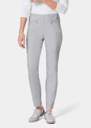 Schmale Bengalinhose LOUISA - stein - Gr. 19 von Goldner Fashion