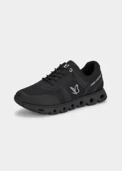 Sneaker mit herausnehmbarem Fußbett - schwarz - Gr. 36 von Goldner Fashion