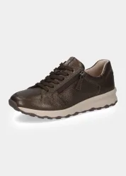 Sneaker aus weichem Hirschleder - braun - Gr. 37 von Goldner Fashion