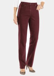 Classic Jeans CARLA - bordeaux - Gr. 56 von Goldner Fashion