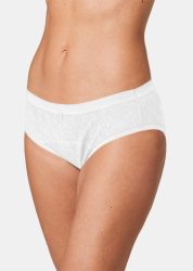 Moderner Inkontinenz-Slip in Spitze allover - weiss - Gr. M von Goldner Fashion