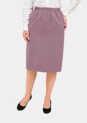 Knitterfreier Reiseschlupfjupe - flieder - Gr. 21 von Goldner Fashion
