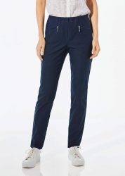 Schmale Bengalinhose LOUISA - marine - Gr. 235 von Goldner Fashion