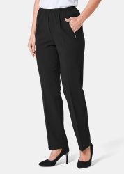 Pflegeleichte Reiseschlupfhose CARLA - schwarz - Gr. 21 von Goldner Fashion