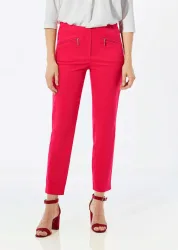 7/8-Bengalinhose LOUISA - rot - Gr. 275 von Goldner Fashion