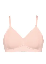 Soft-BH ohne Bügel - rosé - Gr. 90 A von Goldner Fashion