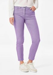 7/8-Jeans BELLA in Super-Stretch-Qualität - flieder - Gr. 22 von Goldner Fashion