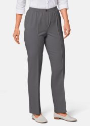 Schlupfhose CARLA im 2er-Pack - grau / schwarz - Gr. 195 von Goldner Fashion