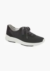 Sneaker mit herausnehmbarem Fußbett - marine - Gr. 38 von Goldner Fashion