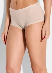 Panty in Ringeloptik - beige - Gr. 40 von Goldner Fashion