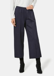 Jersey-Culotte VERA mit Biesen - marine - Gr. 21 von Goldner Fashion