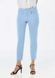 7/8-Bengalinhose LOUISA - hellblau - Gr. 245 von Goldner Fashion