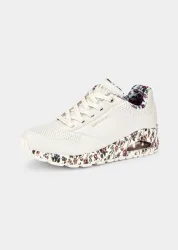 Sneaker mit Memory Foam - weiss / bunt - Gr. 38 von Goldner Fashion