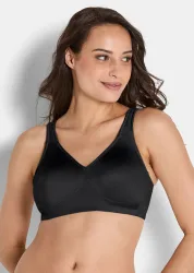 BH ohne Bügel mit Soft-Cups - schwarz - Gr. 100 C von Goldner Fashion