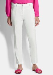 Bengalinhose LOUISA aus Super Stretch - weiss - Gr. 20 von Goldner Fashion
