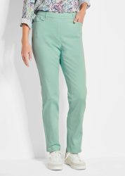 Schlupfhose LOUISA aus Baumwoll-Satin - mint - Gr. 21 von Goldner Fashion