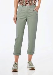 7/8 Chino-Hose LOUISA - graugrün - Gr. 20 von Goldner Fashion