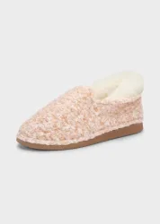 Hausschuhe mit Schurwollfutter - beige - Gr. 36 von Goldner Fashion