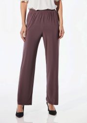 Bequeme Slinky-Hose VERA - aubergine - Gr. 21 von Goldner Fashion