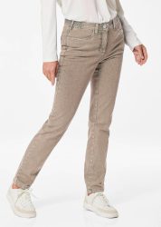 Röhrenjeans LOUISA COMFORT+ - beige - Gr. 23 von Goldner Fashion