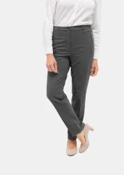 Weiche Flanellhose LOUISA COMFORT+ - grau - Gr. 20 von Goldner Fashion