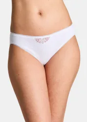 Jazzpant im 3er-Pack - weiss - Gr. 46 von Goldner Fashion