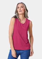 Gepflegtes Top in formstabiler Ware - pink - Gr. 25 von Goldner Fashion