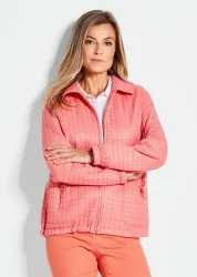 Jacke mit Waffelstepp - pfirsich - Gr. 21 von Goldner Fashion
