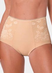 Miederhose mit Baumwolle - caramel - Gr. 38 von Goldner Fashion
