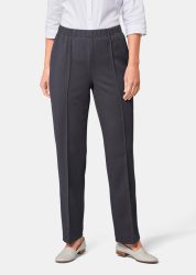 Bequeme Rippenhose CARLA - anthrazit - Gr. 19 von Goldner Fashion