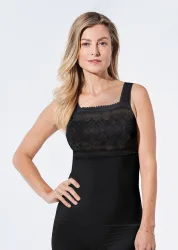 Unterhemd D/E-Cup - schwarz - Gr. 46 B von Goldner Fashion