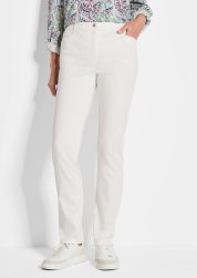 Satin-Baumwollhose LOUISA COMFORT+ - cremeweiss - Gr. 26 von Goldner Fashion