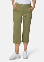 7/8-Baumwollhose - khaki - Gr. 20 von Goldner Fashion