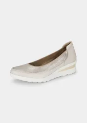 Ballerina mit auswechselbarem Fussbett - beige - Gr. 40 von Goldner Fashion