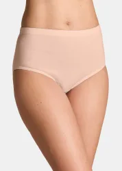 Taillenslip im 7er-Pack - caramel - Gr. 40 von Goldner Fashion