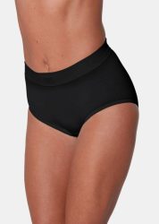 Taillenslip im 2er-Pack - schwarz - Gr. 44 von Goldner Fashion